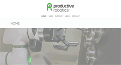 Desktop Screenshot of productiverobotics.com